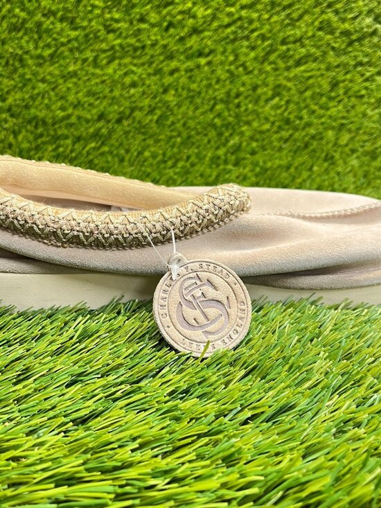 UGG Tazz Mens Size 9 Beige Casual Classic Outdoor Suede Slip On Slippers Shoes main image 4